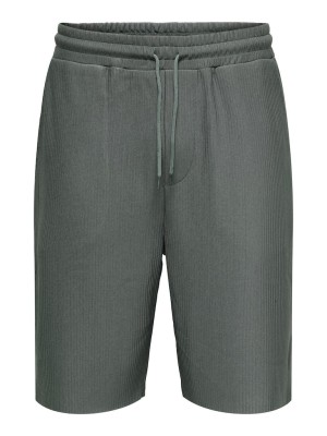 Men Shorts Only&Sons Onsdrum Life Pleated Balsam Green