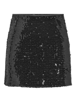 Fusta Only Onlcharlie Sequin Black