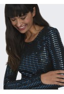 Women Blouse Only Onldana Mirror Black/Waveride