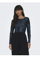 Women Blouse Only Onldana Mirror Black/Waveride