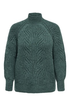 Pulover Dama Only Carmakoma Carruby Highneck Bayberry