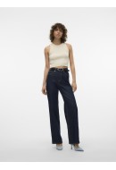 Maieu Dama Vero Moda Vmginny O-Neck Crop Eggnog