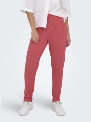 Pantaloni Dama Only Onlpoptrash-Deta Mw Rib Easy Rose Of Sharon