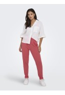 Pantaloni Dama Only Onlpoptrash-Deta Mw Rib Easy Rose Of Sharon