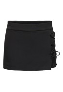 Pantaloni Scurti Dama Only Onlberry Mw Lace Up Black