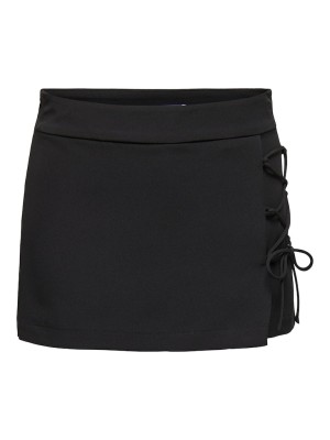 Pantaloni Scurti Dama Only Onlberry Mw Lace Up Black