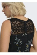 Rochie Only Onlaida Elisa Lace Maxi Black Flora
