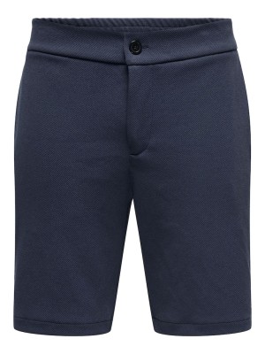 Men Shorts Only&Sons Onskodyl Slim Jersey Navy Blazer