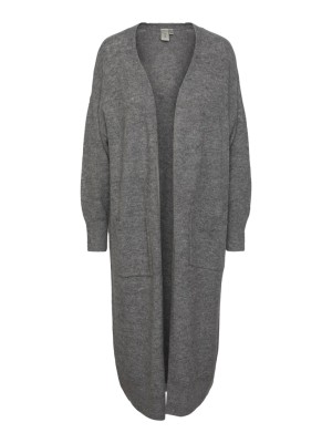 Cardigan Dama Yas Yasbalis Long Light Grey Melange
