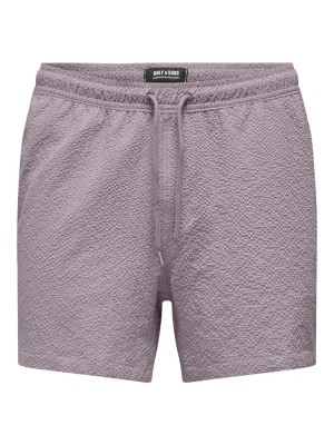 Men Shorts Only&Sons Onsted Life Swim Solid Nirvana