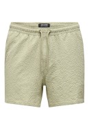 Pantaloni Scurti Barbati Only&Sons Onsted Life Swim Solid Tea