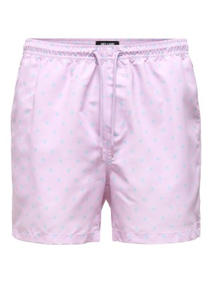 Men Shorts Only&Sons Onsted Life Swim Turtle Winsome Orchid