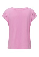 Tricou Dama Only Onlrilla V-Neck Begonia Pink
