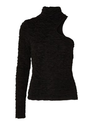 Bluza Dama Selected Slflisette One Shoulder Black