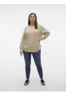 Pulover Dama Vero Moda Vmcricienew Boatneck Oatmeal