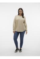 Pulover Dama Vero Moda Vmcricienew Boatneck Oatmeal