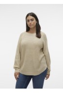 Pulover Dama Vero Moda Vmcricienew Boatneck Oatmeal