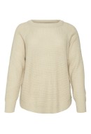 Pulover Dama Vero Moda Vmcricienew Boatneck Oatmeal