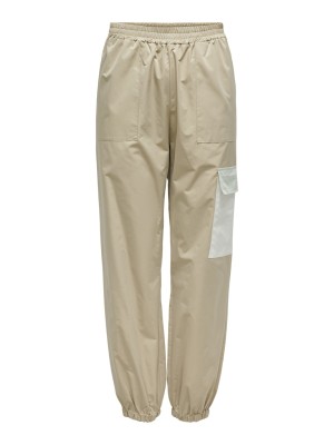 Pantaloni Dama Only Onljulica Color Block Trench Coat Detail Cloud Dancer /Subtle Green