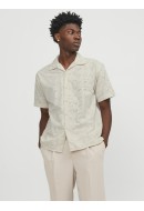 Men Shirt Jack&Jones Jorhavana Lace Resort Moonbeam