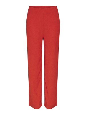 Pantaloni Dama Pieces Pcluna Wide Poinciana