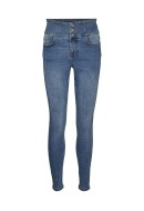 Blugi Dama Vero Moda Vmdonna Shr Skinny Medium Blue Denim