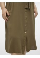 Dress Vero Moda Curve Vmanna Fiona Calf Shirt Capers