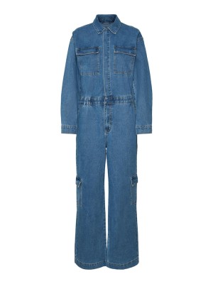 Salopeta Dama Vero Moda Vmasher Cargo Medium Blue Denim