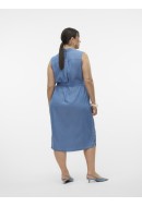 Dress Vero Moda Curve Vmcbree Blk Medium Blue Denim