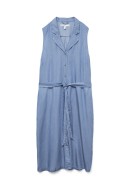 Dress Vero Moda Curve Vmcbree Blk Medium Blue Denim