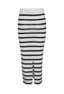 Skirt Pieces Pcmikala Hw Cloud Dancer Stripes Black