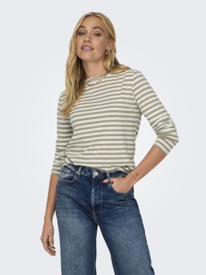 Bluza Dama Jacqueline De Young Jdyamy Weathered Teak /Cloud Dancer