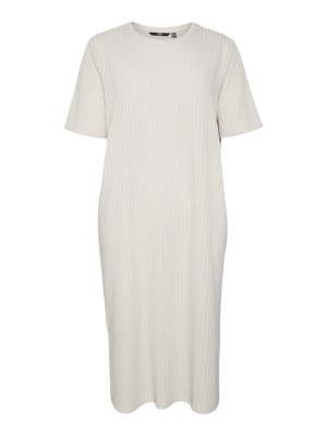 Dress Vero Moda Curve Vmcoliva 2/4 Calf Silver Lining