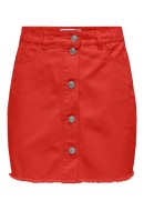 Fusta Only Onlelsa Emb Red Alert