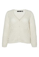Cardigan Dama Vero Moda Curve Vmcamalfi Ls V-neck Short Birch
