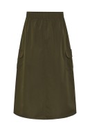 Fusta Pieces Pcjobina Mw Midi Cargo Grape Leaf