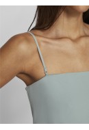 Rochie Vila Vimilina Strap Maxi Green Mileu