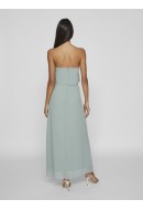 Rochie Vila Vimilina Strap Maxi Green Mileu