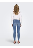 Blugi Dama Only Onlkendall Reg Sk Zip Ank Tai582 Light Blue Denim