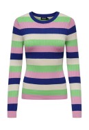 Women Sweater Only Onlkarol O-Neck Surf The Web/Birch