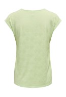 Women T-shirt Only Onlfree Life Struct Modal Patina Green