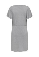 Rochie Only Onlbrit Glitter Light Grey Melange Stripes Silver Glitter