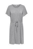 Rochie Only Onlbrit Glitter Light Grey Melange Stripes Silver Glitter