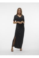 Rochie Vero Moda Vmmila V-Neck Ankle Black