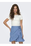 Tricou Dama Only Onlstormy Cloud Dancer