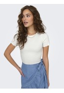 Tricou Dama Only Onlstormy Cloud Dancer