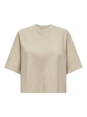 Tricou Dama Only Onlkimmie O-Neck Brown Rice