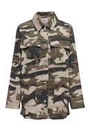 Jacheta Dama Only Onlbarcelona Emb Utility Grape Leaf Aop Phantom+White Pepper+Cub