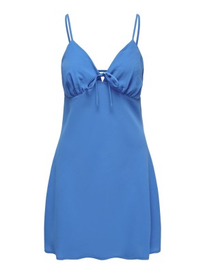 Rochie Only Onlmette V-Neck Tie Singlet French Blue