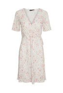 Rochie Pieces Pcappa V-Neck Cloud Dancer Confetti